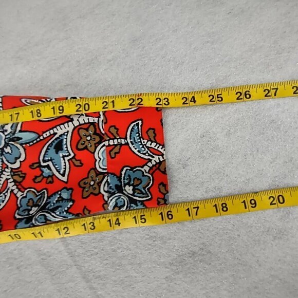 Ann Taylor Loft Women's Multi Color Half Button Front Shift Dress Shirt Size M - Picture 10 of 12